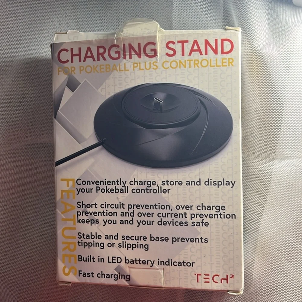 TECH2 Charging Stand For Pokeball Plus Controller